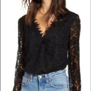 WAYF lace bodysuit